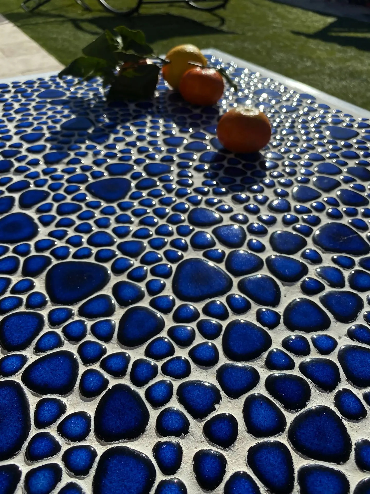 Mosaïque et galets japonais